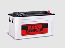 Exide Gen Plus best battery for Generator applications